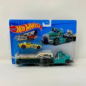 Hot Wheels Super‎ Rigs DRIVIN' WILD Diecast Car Semi Truck NEW